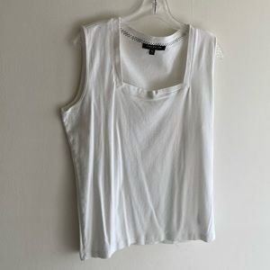 Square Neck Tank 100% Cotton